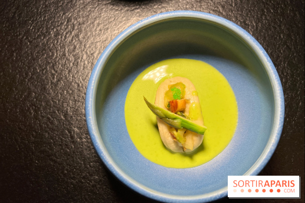 Quelque Part - Bao aux asperges