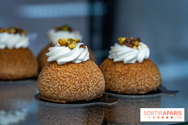 Pâtisserie Mélilot Paris 20e arrondissement -  chou pistache