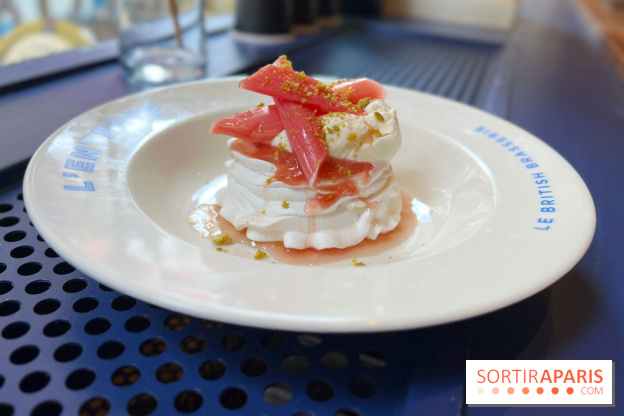 L'Entente - Pavlova rhubarbe