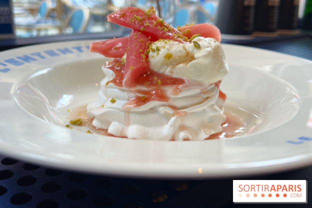 L'Entente - Pavlova rhubarbe