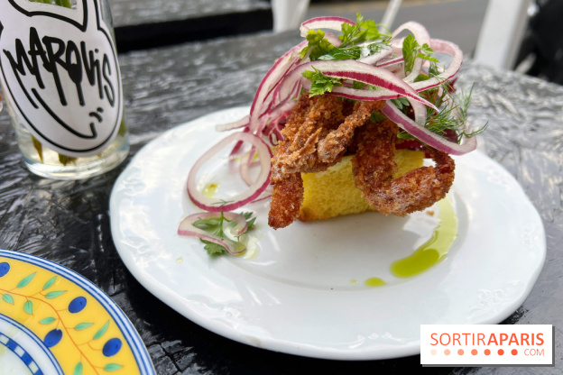 Marquis - Crabe croustillant, brioche, lard