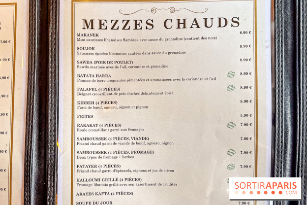 Boulevard Beirut, restaurant Libanais à Poissy - carte - menu