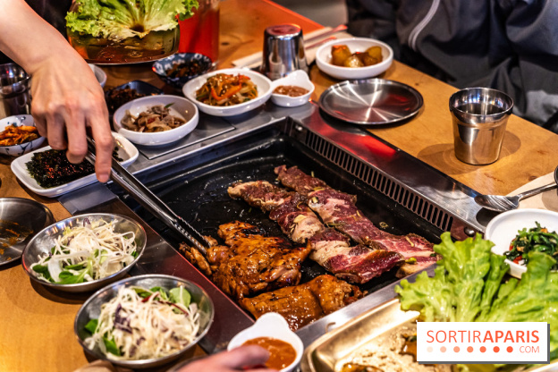 Hwaro Grill, le barbecue Coréen Paris 15e -  grillades