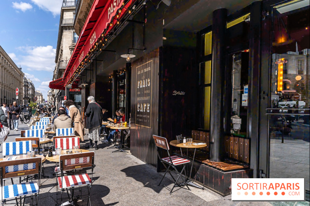 Festival, le café-restaurant rue Étienne Marcel  -  terrasse