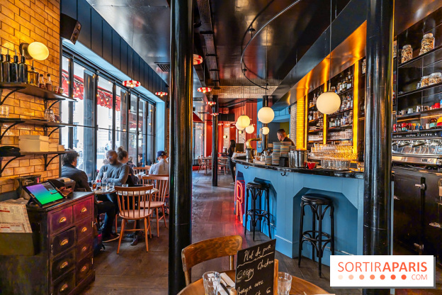 Festival, le café-restaurant rue Étienne Marcel  -  bar