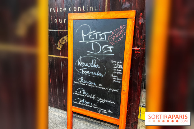 Festival, le café-restaurant rue Étienne Marcel  - petit déjeuner