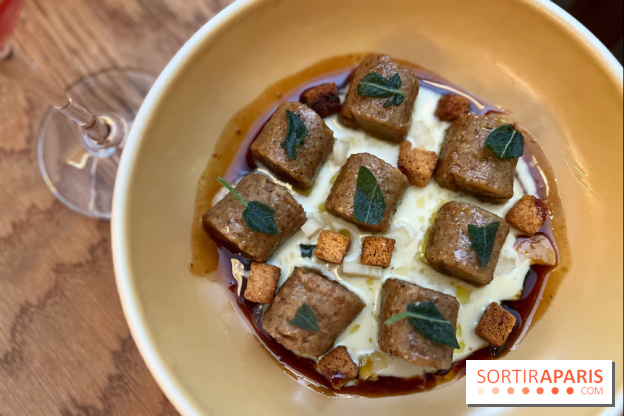 ChoCho - Gnocchis de pain grillé, sauge