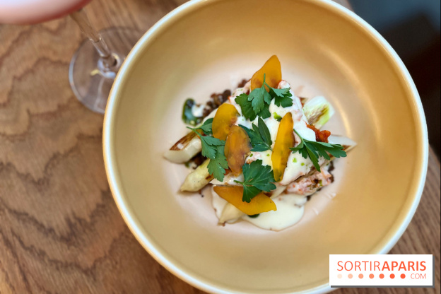 ChoCho - Asperge, kimchi, poutargue