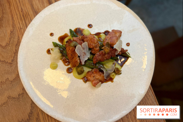 ChoCho - Ris d'agneau, asperge au barbecue