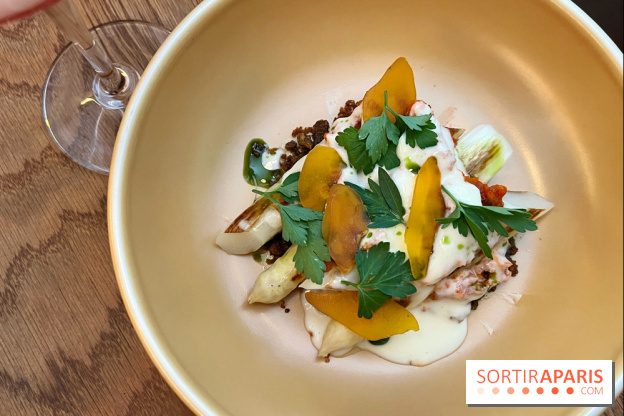 ChoCho - Asperge, kimchi, poutargue