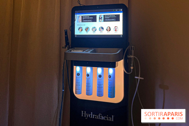 Soin Hydrafacial au Spa Valmont de l'hôtel Le Meurice