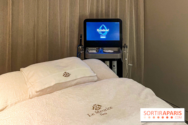 Soin Hydrafacial au Spa Valmont de l'hôtel Le Meurice
