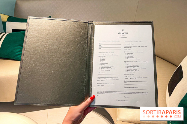 Soin Hydrafacial au Spa Valmont de l'hôtel Le Meurice