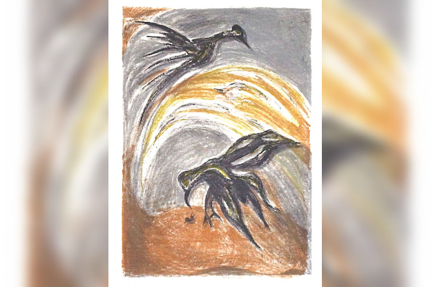 Campagne #32834 - Corneilles à l'escargot Litho JPH 