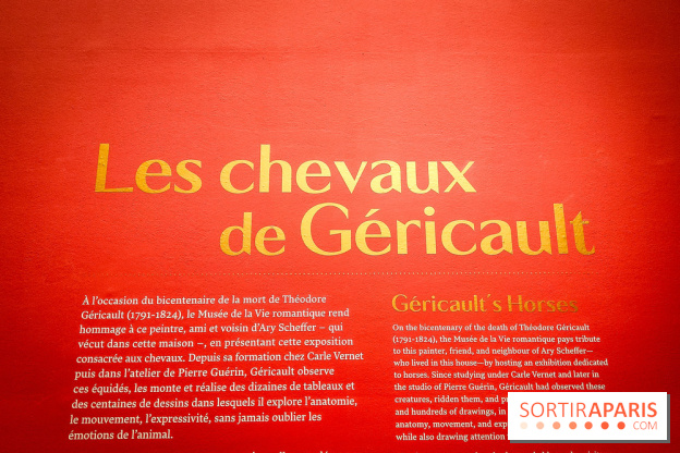 Les chevaux de Géricault : l'exposition hommage au peintre se dévoile au musée de la Vie Romantique