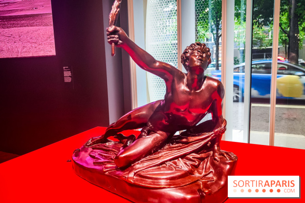 Marathon, la course du messager : l'exposition olympique du Musée de la Poste - nos photos - IMG20240514191232