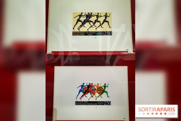 Marathon, la course du messager : l'exposition olympique du Musée de la Poste - nos photos - IMG20240514193533