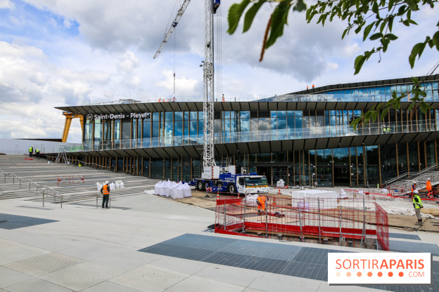 Prolongement de la ligne 14 : nos photos de la gare Saint-Denis-Pleyel