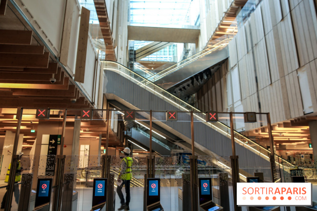 Prolongement de la ligne 14 : nos photos de la gare Saint-Denis-Pleyel