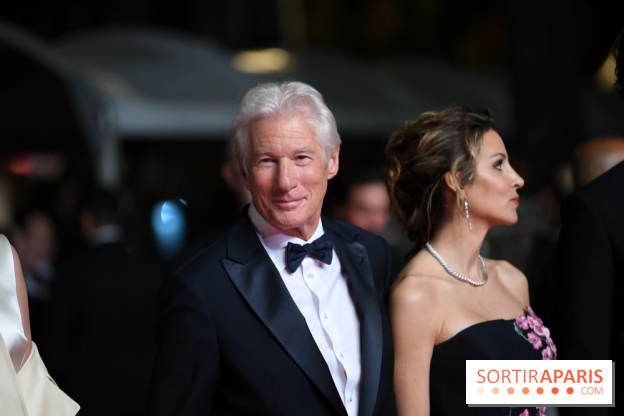 ©Rachid Bellak - Cannes 2024 : Tapis Rouge - Oh, Canada - Alejandra Silva et Richard Gere