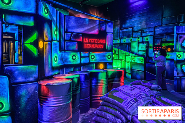 La Tête dans les Nuages - la Défense - Laser game