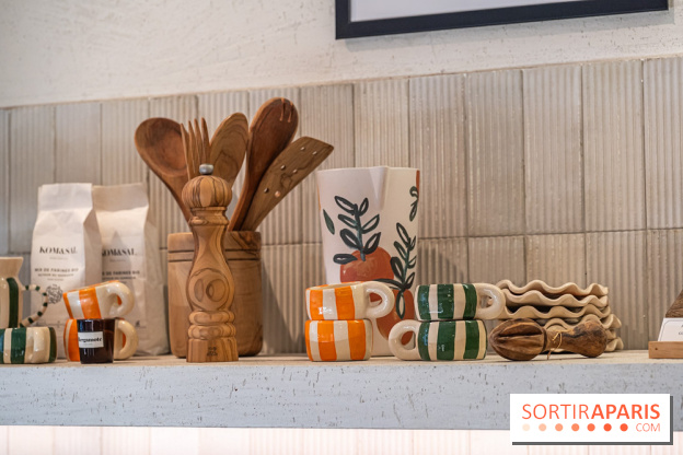 Nèulo Pâtisserie,le Paradis du flan par Pierre Jean Quinonero -  vaisselle 