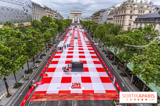 Grand pique nique des Champs-Élysées - photos