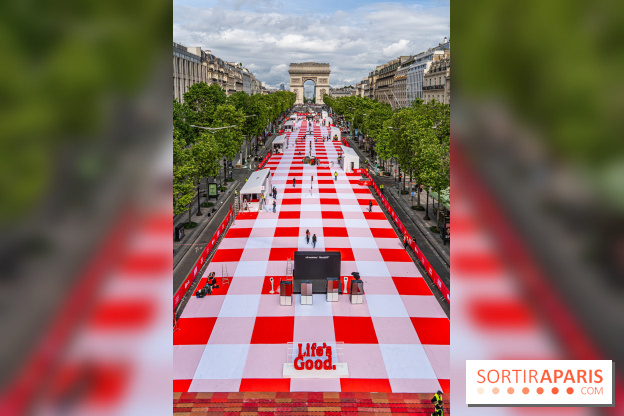 Grand pique nique des Champs-Élysées - photos