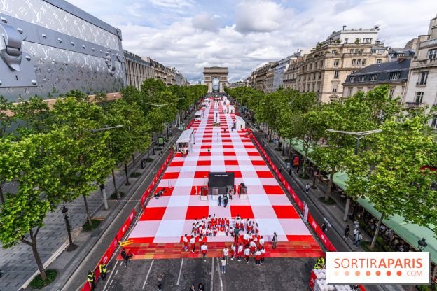 Grand pique nique des Champs-Élysées - photos