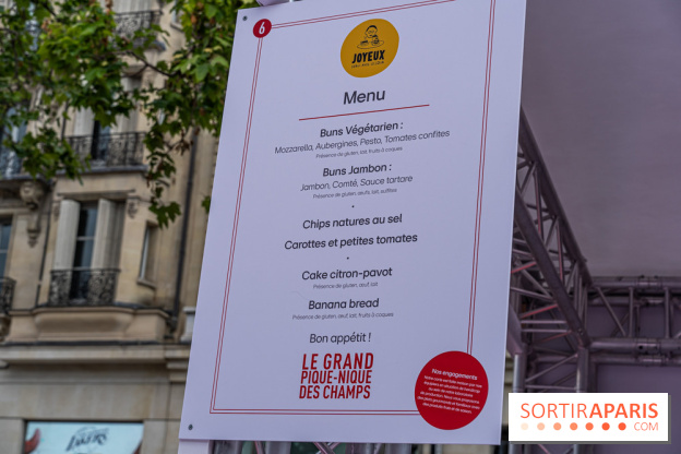 Grand pique nique des Champs-Élysées - photos