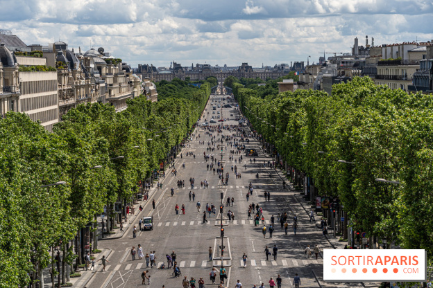 Grand pique nique des Champs-Élysées - photos