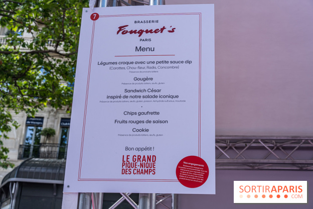Grand pique nique des Champs-Élysées - photos