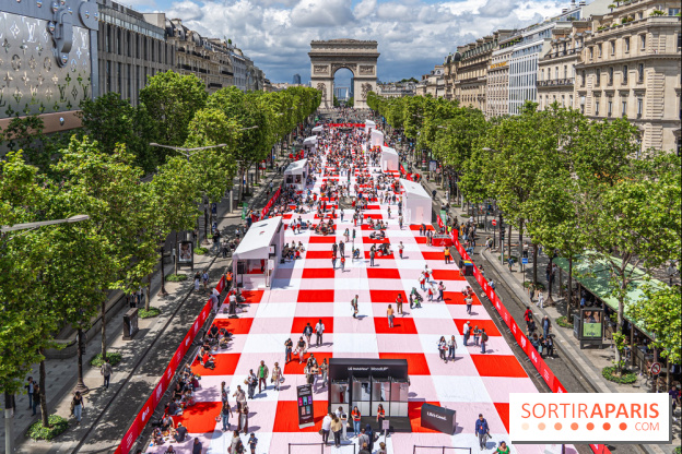 Grand pique nique des Champs-Élysées - photos