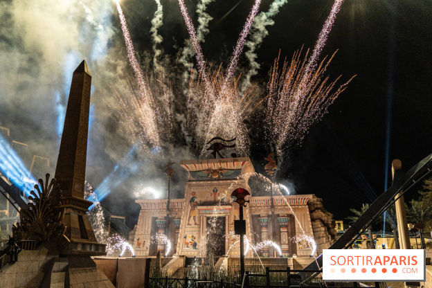 Parc Astérix : inauguration de la Tour Numérobis avec Jamel Debbouze