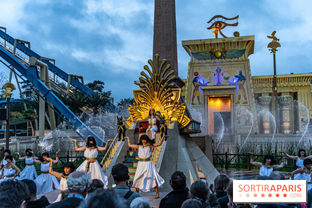 Parc Astérix : inauguration de la Tour Numérobis avec Jamel Debbouze
