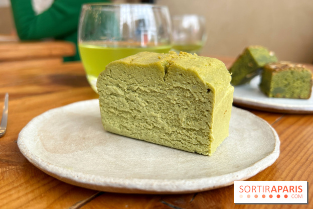 Restaurant Iné - Cheesecake matcha