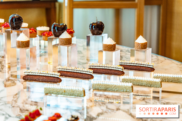 Les pâtisseries de Yazid Ichemrahen et Alexandre Favre au Royal Monceau - Raffles Paris