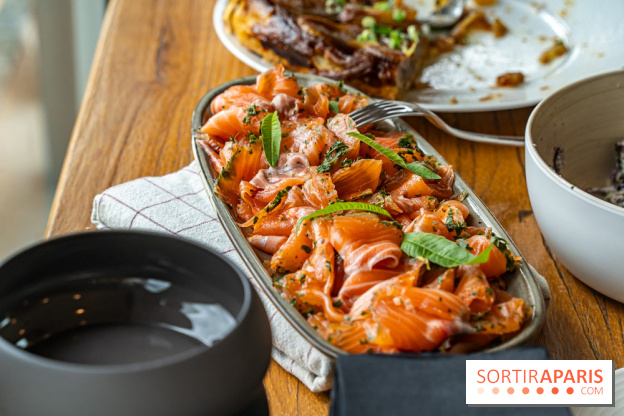 Le brunch maison de l'Auberge des 3 Hameaux, le fantastique brunch des Yvelines -  saumon