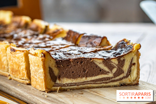 Le brunch maison de l'Auberge des 3 Hameaux, le fantastique brunch des Yvelines - flan marbré