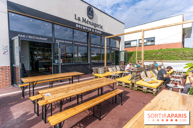 Le meilleur Burger de France 2024 à la Ménagerie du roi par Anthony Pautrat -  terrasse