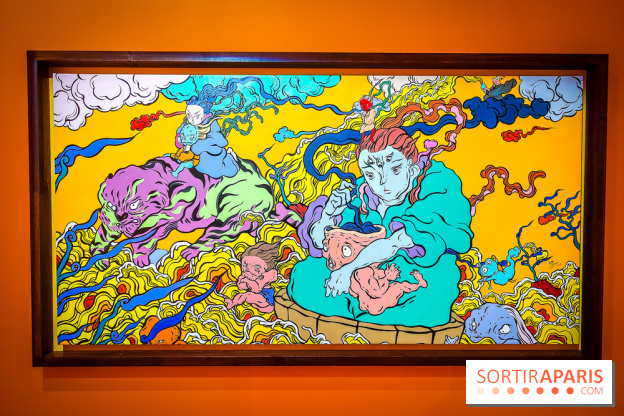 Oh my Gods, l'exposition de Wenna qui nous plonge dans des mondes merveilleux au musée en Herbe - IMG20240605113946