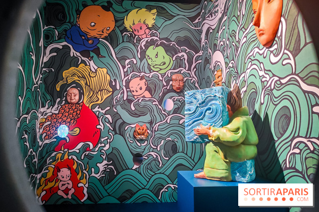 Oh my Gods, l'exposition de Wenna qui nous plonge dans des mondes merveilleux au musée en Herbe - IMG20240605114824