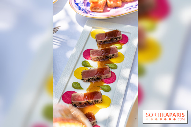 La terrasse jardin Summer de la Bauhinia au Shangri-La Paris -  A7C5594