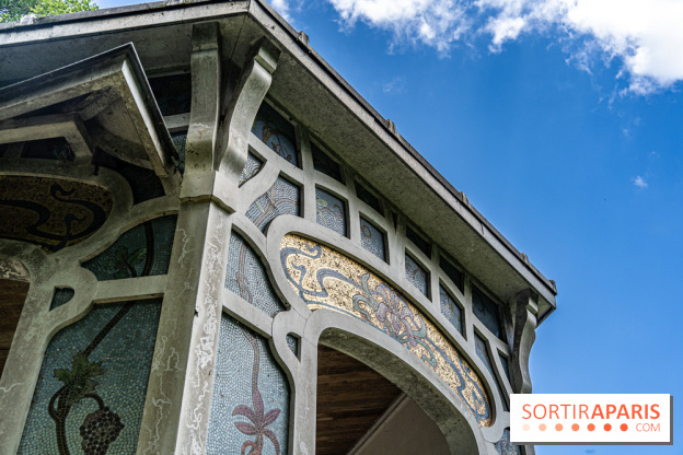 Le kiosque du belvédère de Chatillon à Risny-sur-Seine en Yvelines