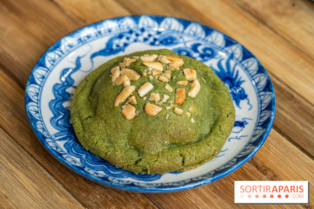 Hoa Cà Phê, le Coffee Shop Vietnamin du 11e à Paris -  Cookie pandan