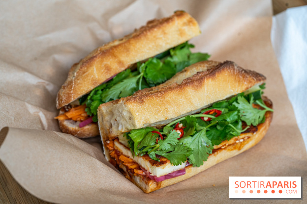 Hoa Cà Phê, le Coffee Shop Vietnamin du 11e à Paris -  banh mi halloumi