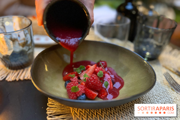 Blossom, Sofitel Paris le Faubourg 2024 - Soupe fruits rouges