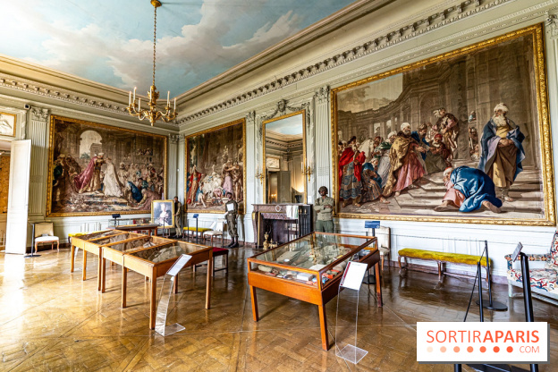 Le Château de la Roche Guyon, le château troglodyte dans le Val-d'Oise - 95 -  salon