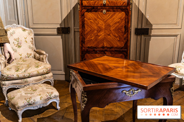 Le Château de la Roche Guyon, le château troglodyte dans le Val-d'Oise - 95 -  mobilier