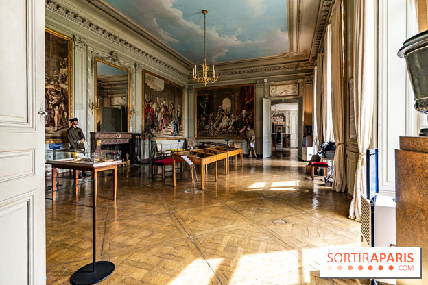 Le Château de la Roche Guyon, le château troglodyte dans le Val-d'Oise - 95 -  salon